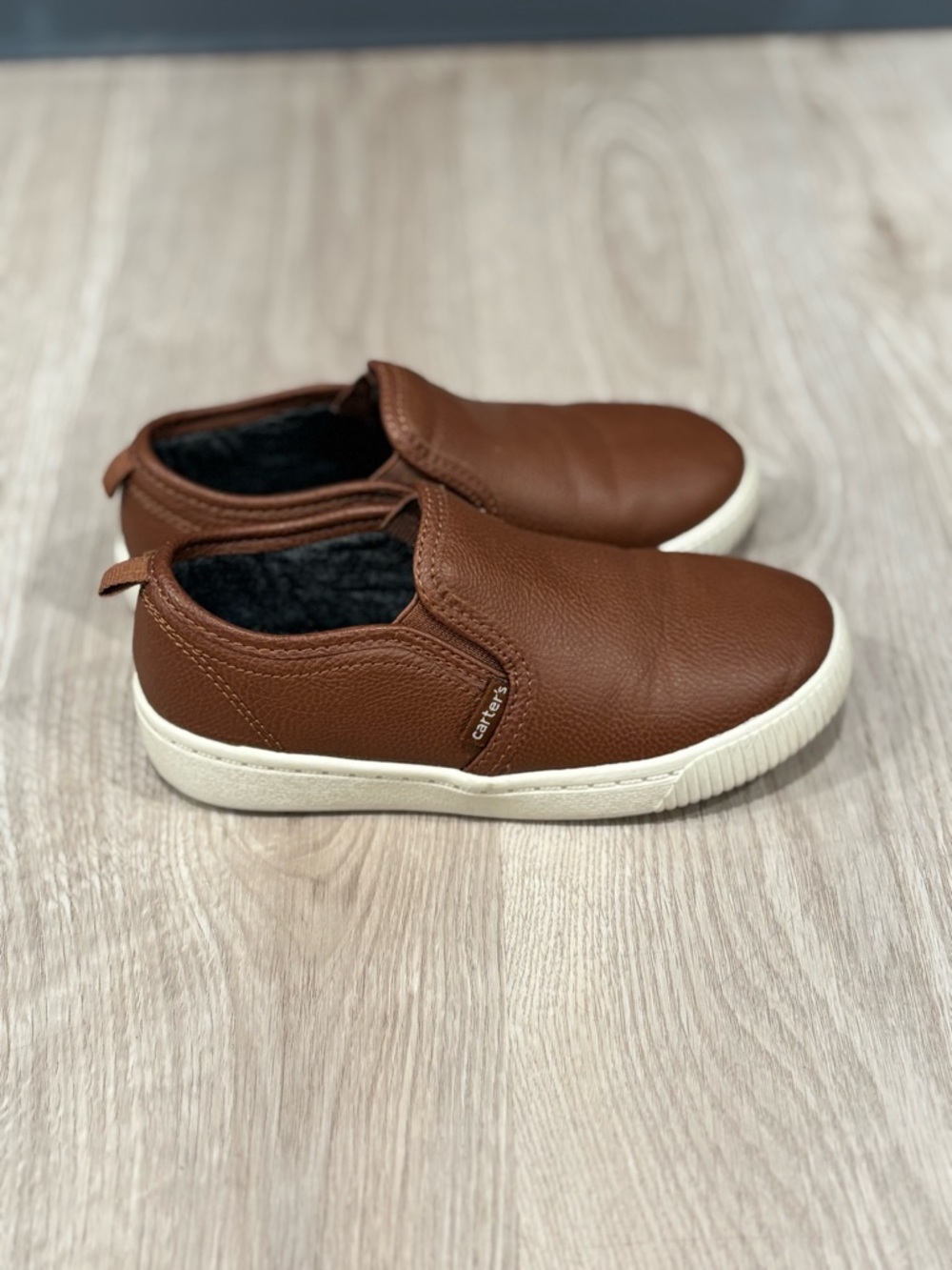 Carter's Boys Brown Slip-On Casual Shoes - Size 12